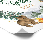 書籍とギフトのパーティー記号 ポスター (角)