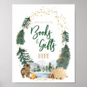 書籍とギフトのパーティー記号 ポスター (正面)