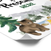 書籍とギフトのパーティー記号 ポスター (角)