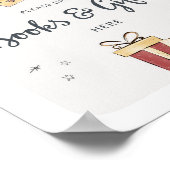 書籍とギフトウィザードのパーティー署名 ポスター (角)