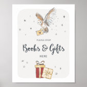 書籍とギフトウィザードのパーティー署名 ポスター (正面)