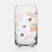 書籍とコーヒー ガラス缶 (裏面)