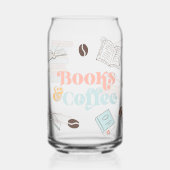 書籍とコーヒー ガラス缶 (左)