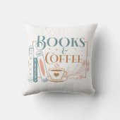 書籍とコーヒー クッション (裏面)