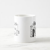 書籍とコーヒー コーヒーマグカップ (中央)