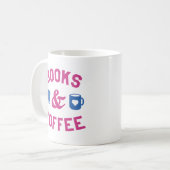 書籍とコーヒー コーヒーマグカップ (正面左)