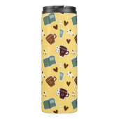 書籍とコーヒー タンブラー (裏面)