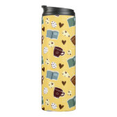 書籍とコーヒー タンブラー (回転右)