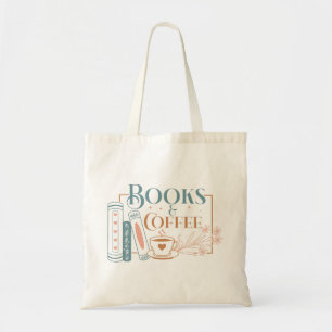 書籍とコーヒー トートバッグ