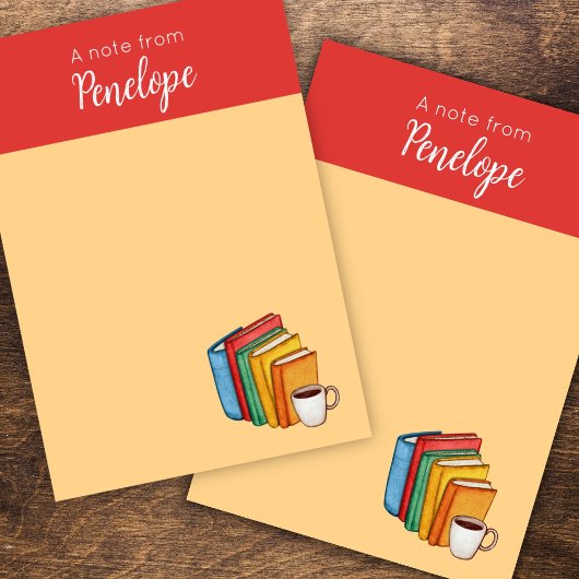 書籍とコーヒー ポストイット