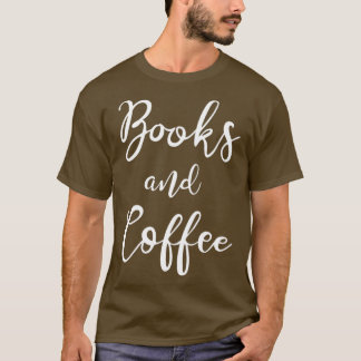 書籍とコーヒー Tシャツ