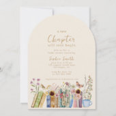 書籍とブランチ新しいチャプターワイルドフラワー 招待状 (正面)