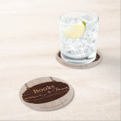 書籍とブリュースのコースター ラウンドペーパーコースター (インサイチュ)