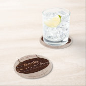 書籍とブリュースのコースター ラウンドペーパーコースター (インサイチュ)