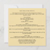 書籍とベビー:子供部屋韻リバイバル、赤ちゃんシャワー 招待状 (裏面)