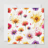 書籍とリングや輪テーマサンキューカード サンキューカード (裏面)