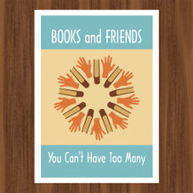 書籍と友読人のポスター