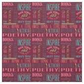 書籍と図書館サブウェイアート ファブリック (見本)