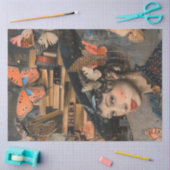 書籍と学園司書の帽子を切り離す 薄葉紙 (クラフト)