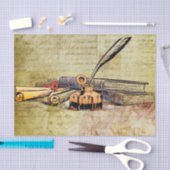 書籍と書ティッシュギフト紙 薄葉紙 (クラフト)