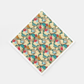 書籍と猫 スタンダードランチョンナプキン (角)