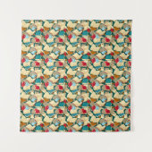 書籍と猫 タペストリー (正面)