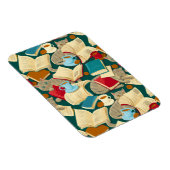 書籍と猫 マグネット (右側)