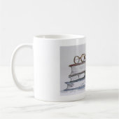 書籍と紅茶 コーヒーマグカップ (左)