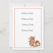 書籍と花の本の打ち上げ 招待状 (裏面)