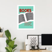 書籍と読ポスター ポスター (ホームオフィス)