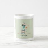 書籍に精通している科学者 コーヒーマグカップ (中央)