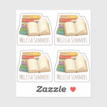 書籍のスタック名前をカスタムする蔵書票