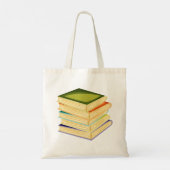 書籍のスタックBook Lover Art読 and's トートバッグ (裏面)