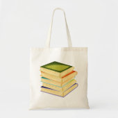 書籍のスタックBook Lover Art読 and's トートバッグ (正面)
