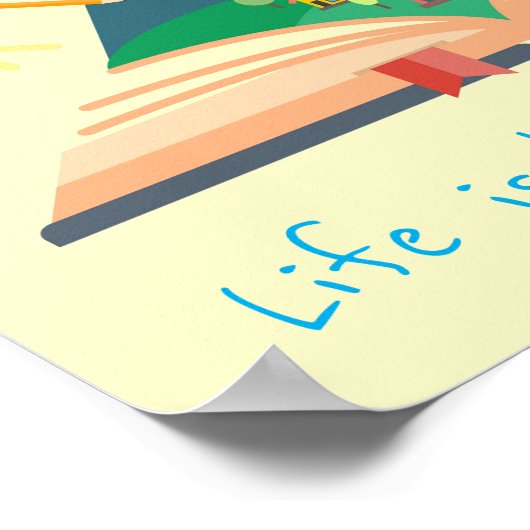 書籍のスローガン教室または図書館の子供の部屋 ポスター (角)