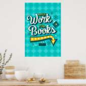 書籍のポスターで動作する(24x36) ポスター (キッチン)