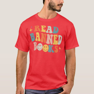 書籍のヴィンテージ本の愛読者を禁止する良い日 Tシャツ