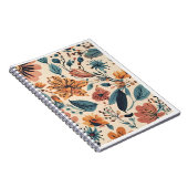 書籍の冷却フラワーデザイン ノートブック (右側)