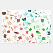書籍の包装紙 ラッピングペーパーシート (正面)