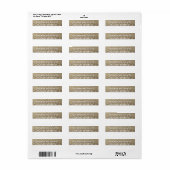 書籍の寄付ステッカー砂 ラベル (フルシート)