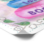 書籍の愛好家 ポスター (角)