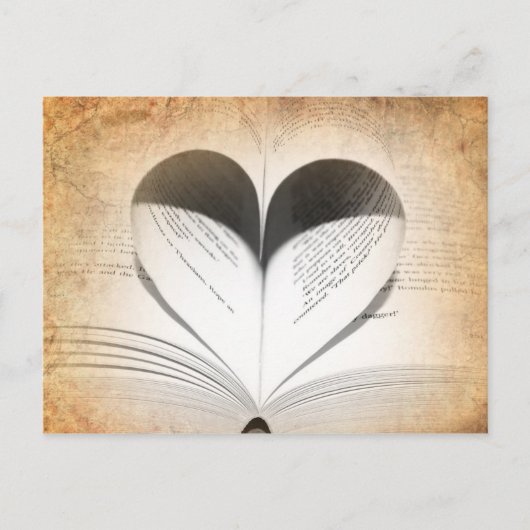 書籍の愛 ポストカード (正面)
