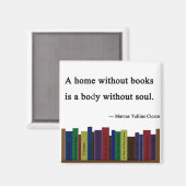 書籍の磁石のない家 マグネット (正面/裏面)