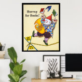 書籍の編集されていないヴィンテージ写真Old Eutiful Pictur ポスター (ホームオフィス)