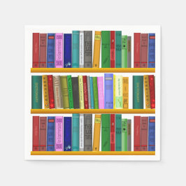 書籍の誕生日パーティー スタンダードカクテルナプキン