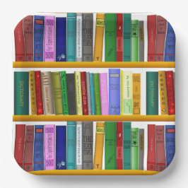 書籍の誕生日パーティー ペーパープレート