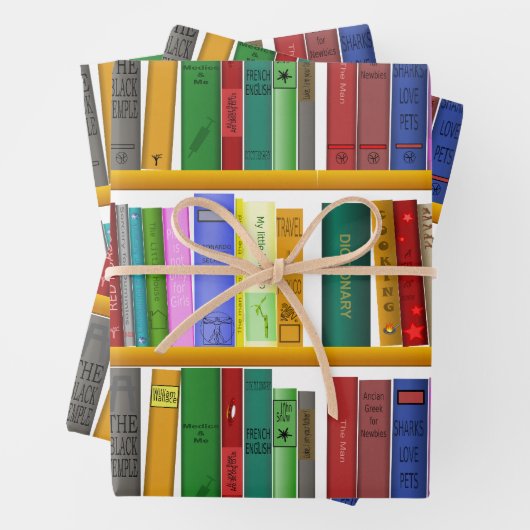 書籍の誕生日パーティー ラッピングペーパーシート (インサイチュ)