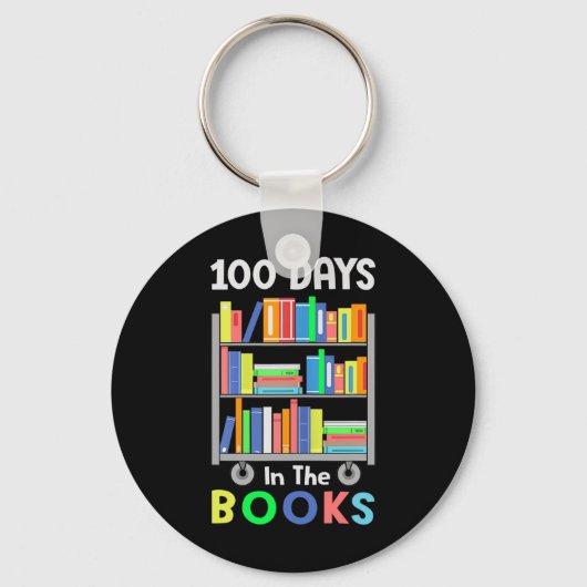 書籍の100の日読Librarian先生St キーホルダー (正面)