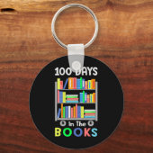 書籍の100の日読Librarian先生St キーホルダー (正面)