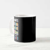 書籍の100の日読Librarian先生St コーヒーマグカップ (正面左)